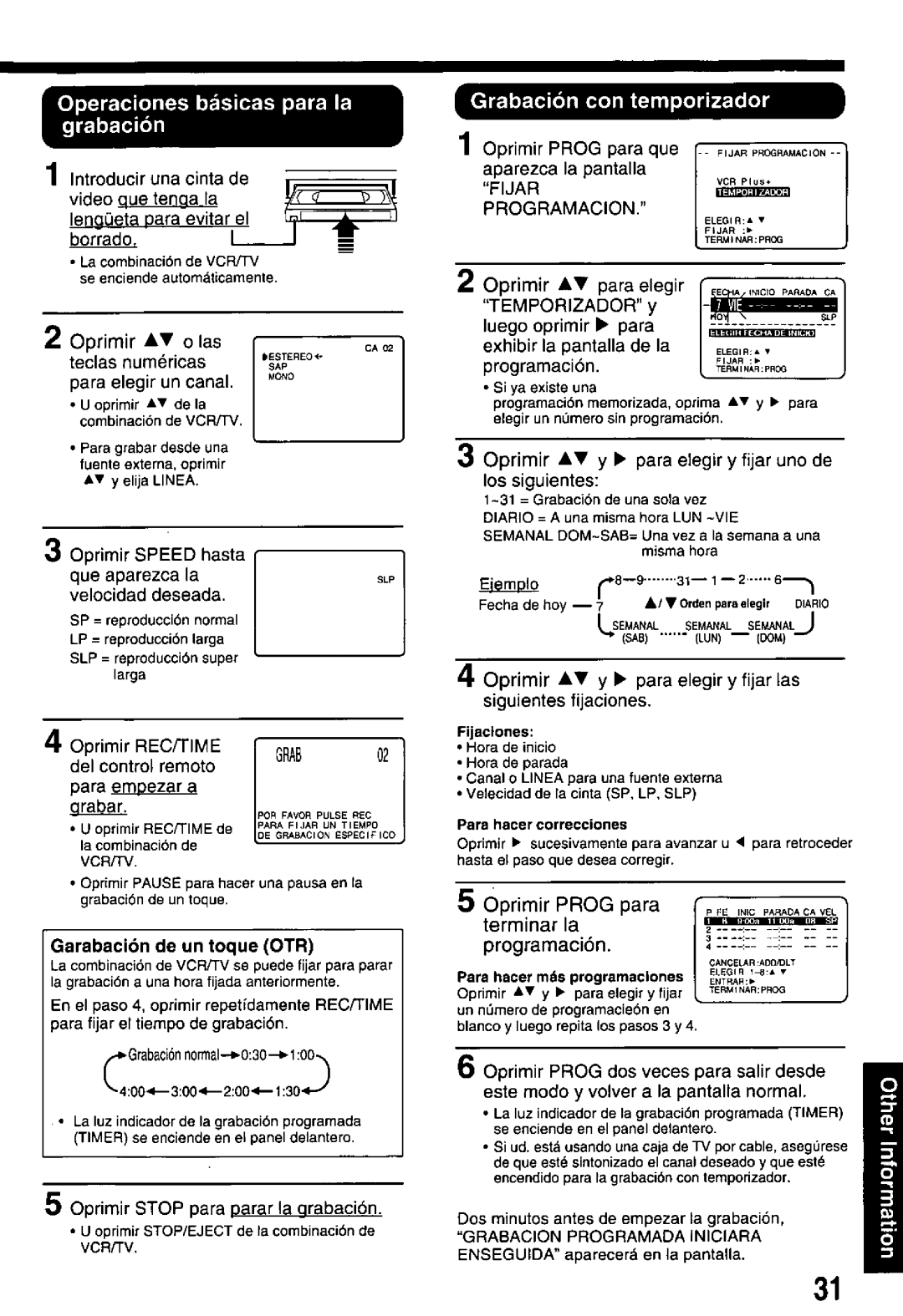 Panasonic PV-M2738 manual 