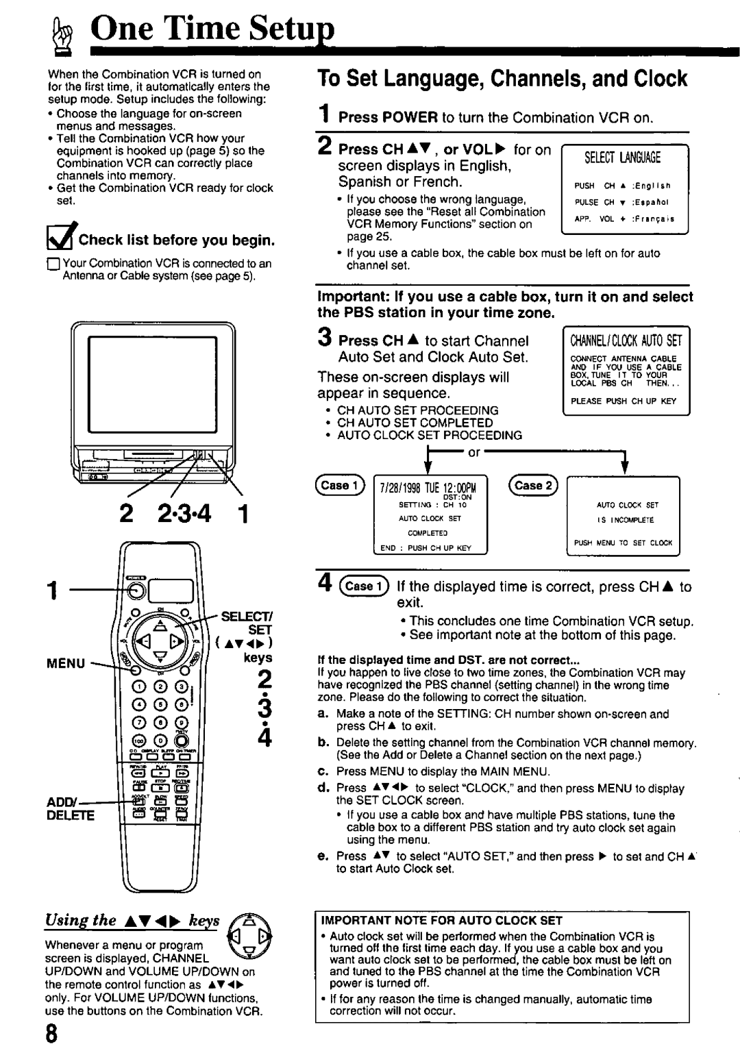 Panasonic PV-M2738 manual 