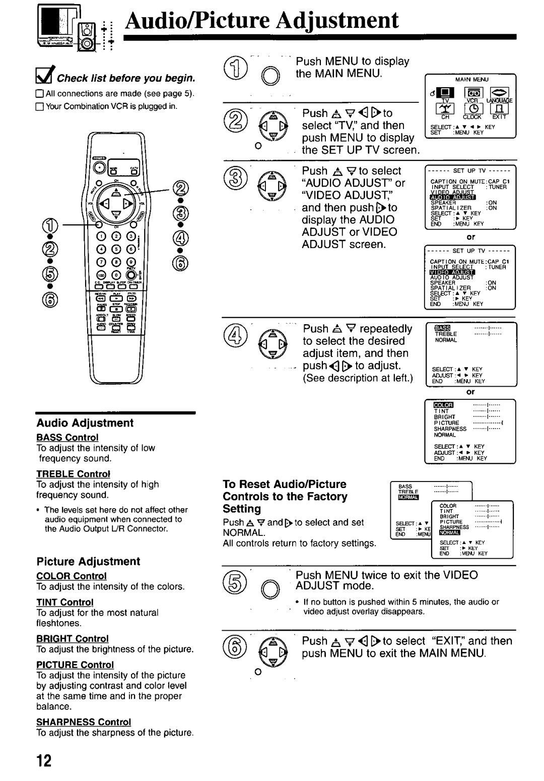 Panasonic PV-M2767 manual 