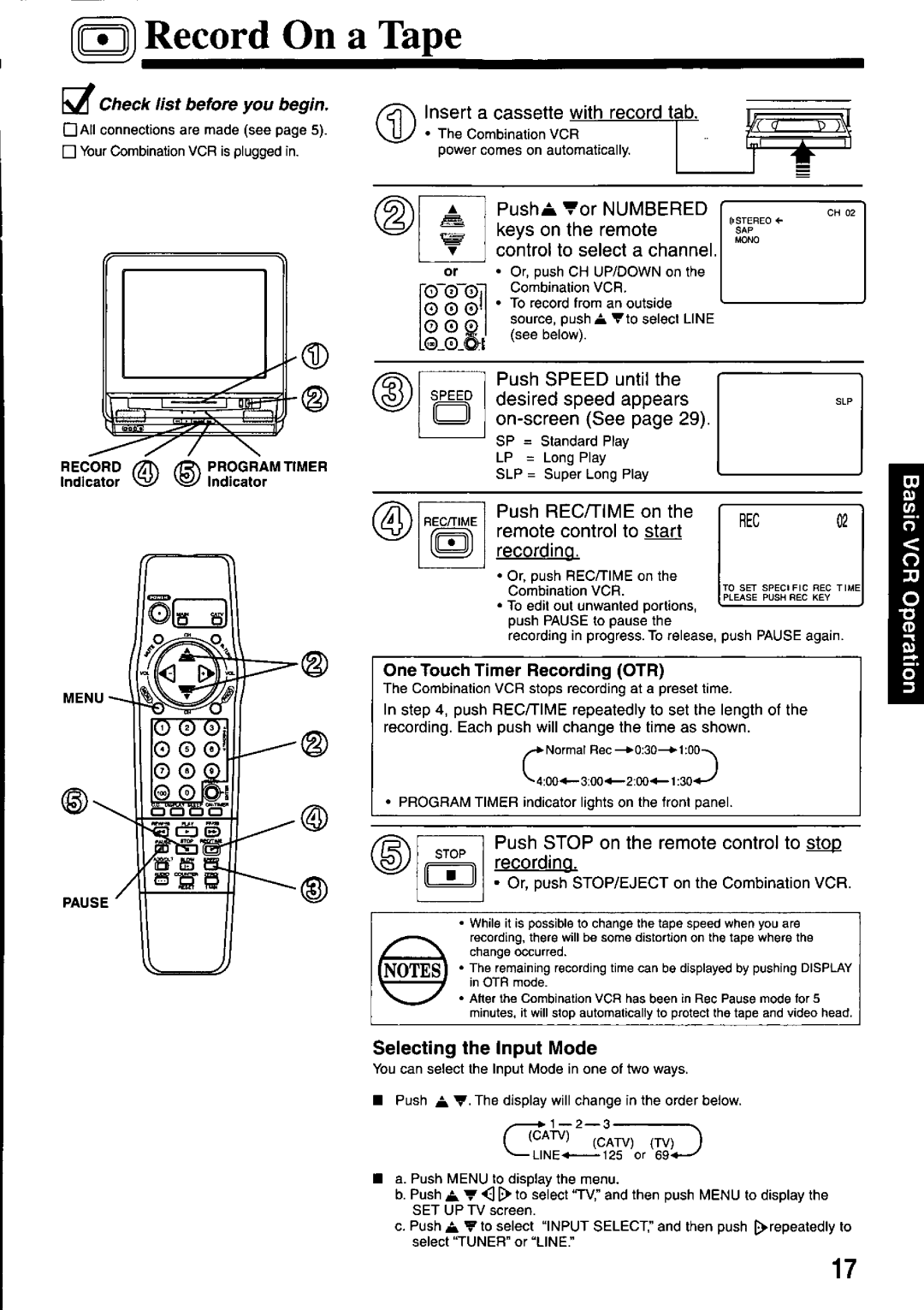 Panasonic PV-M2767 manual 