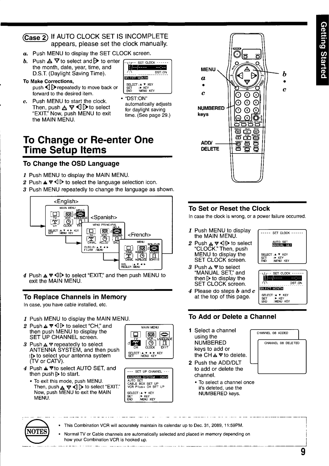 Panasonic PV-M2767 manual 