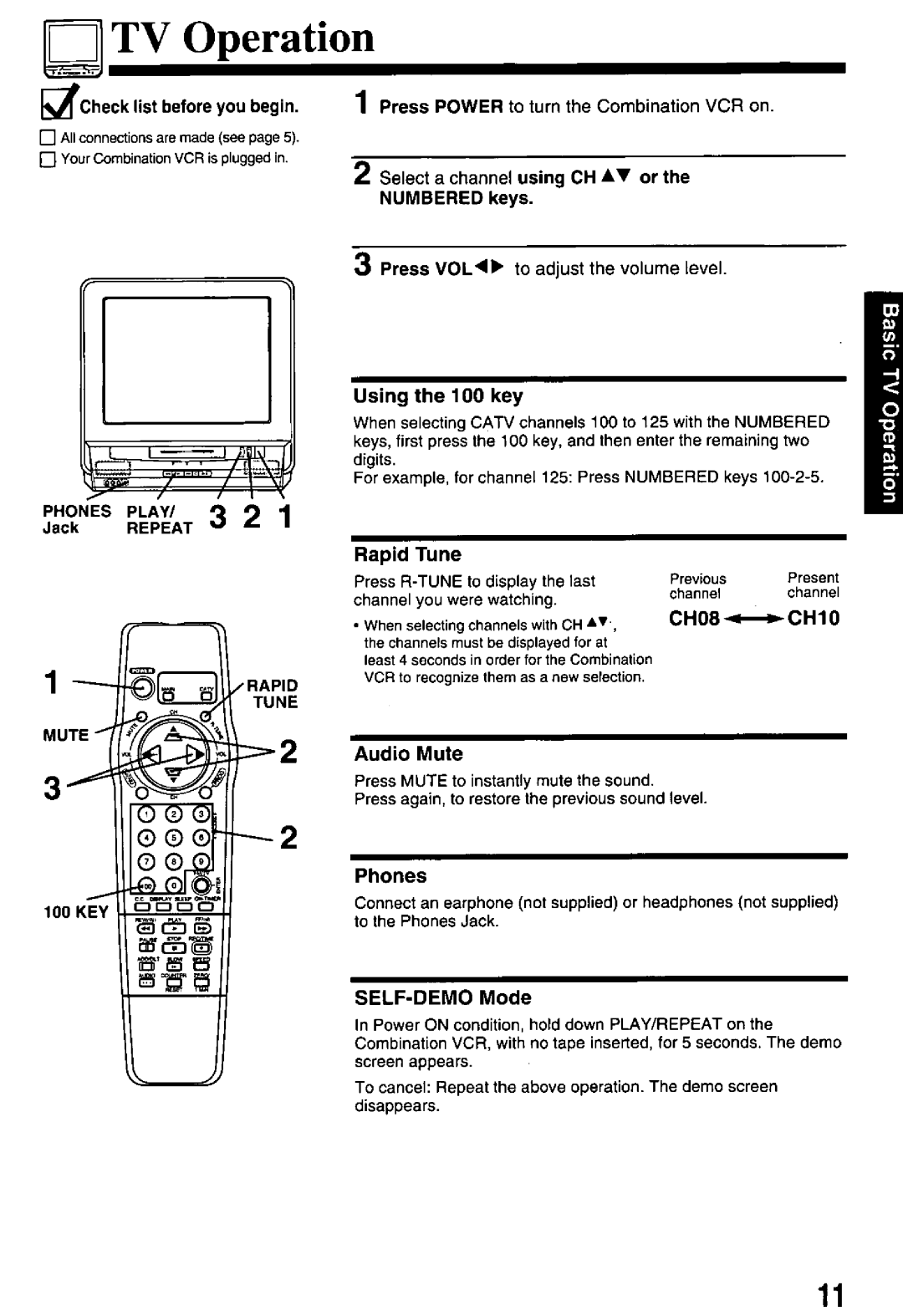 Panasonic PV-M2768 manual 