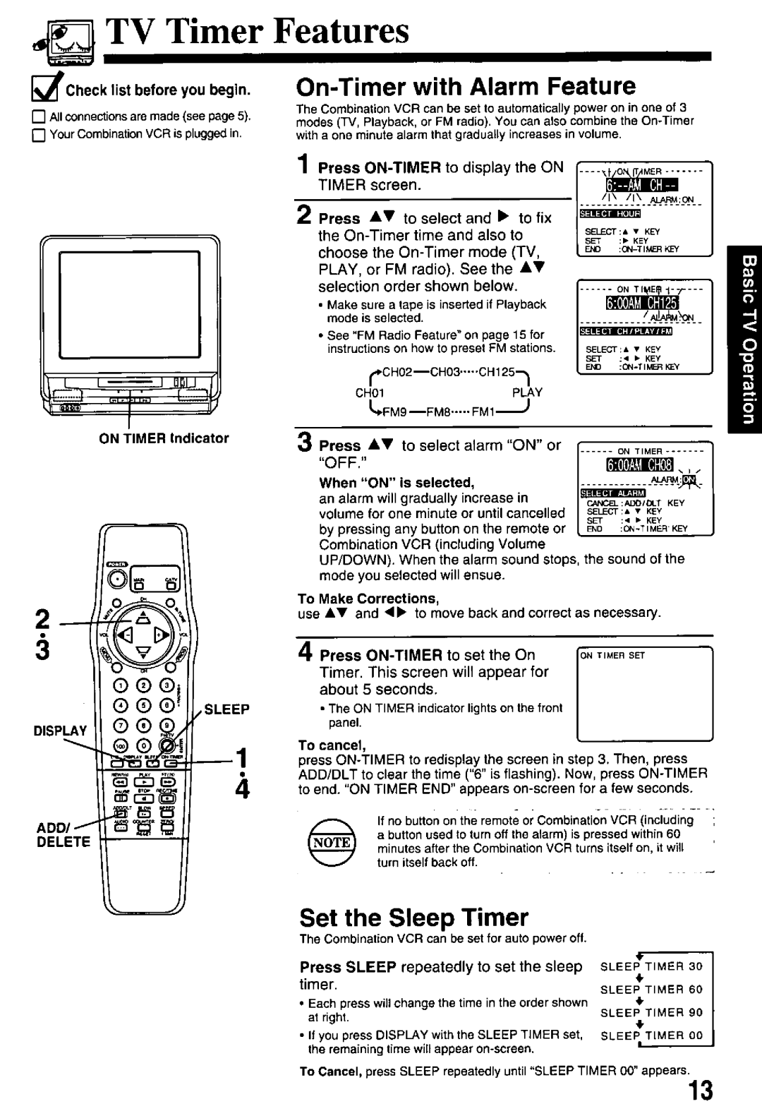 Panasonic PV-M2768 manual 