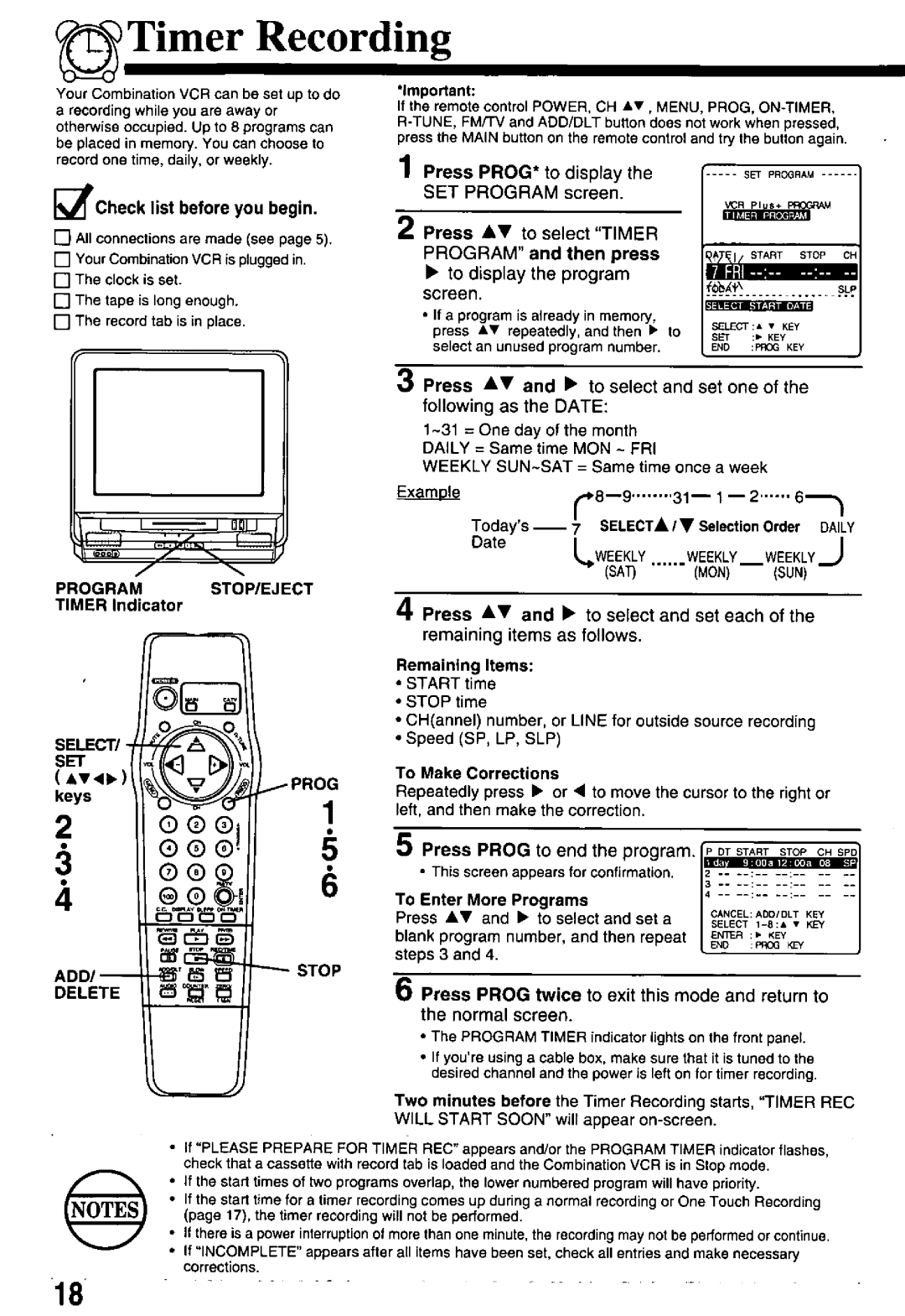 Panasonic PV-M2768 manual 