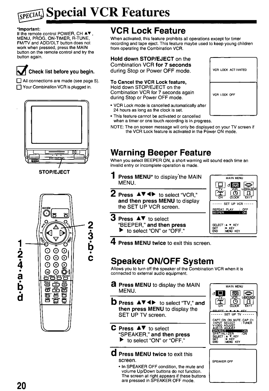 Panasonic PV-M2768 manual 