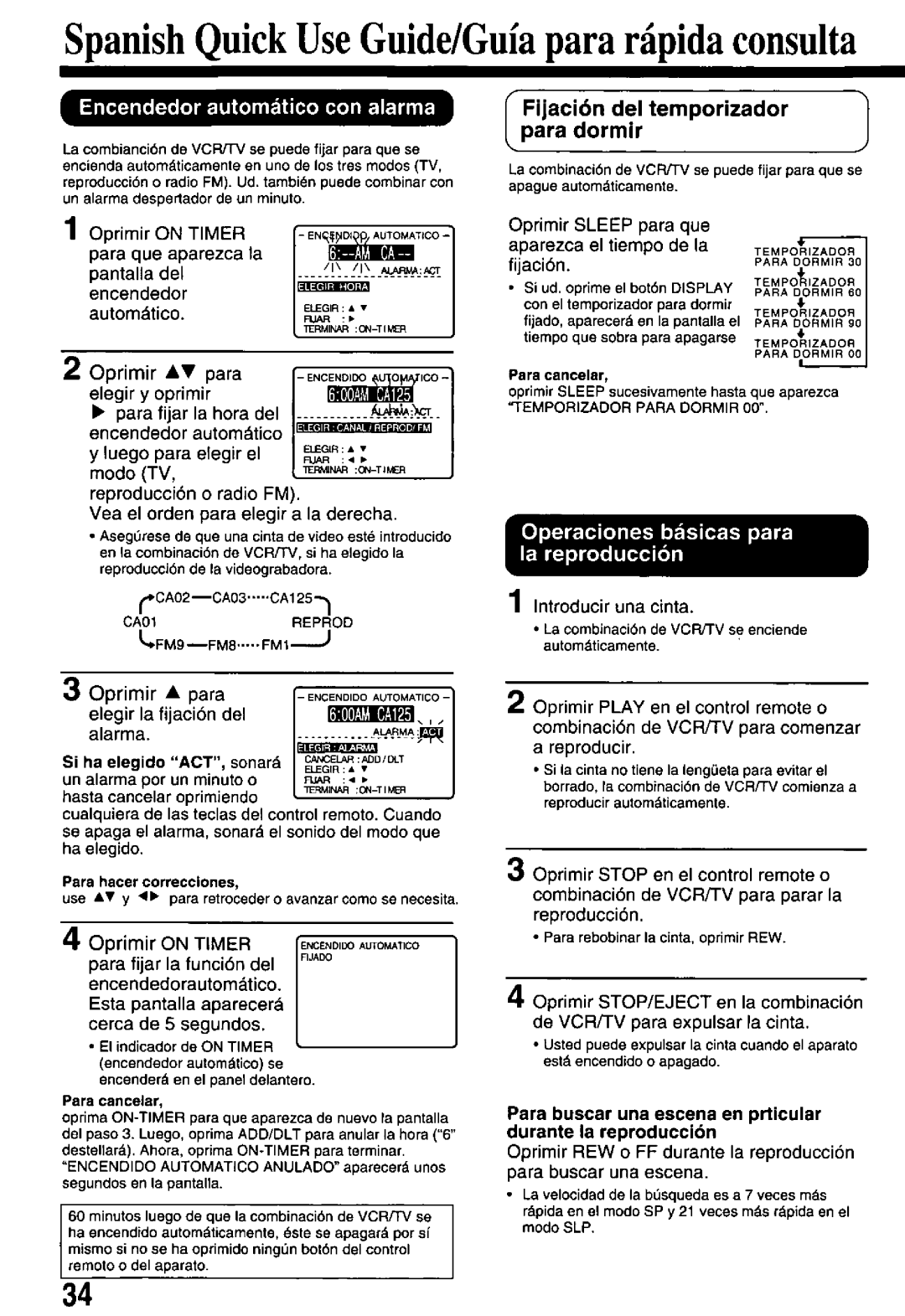 Panasonic PV-M2768 manual 