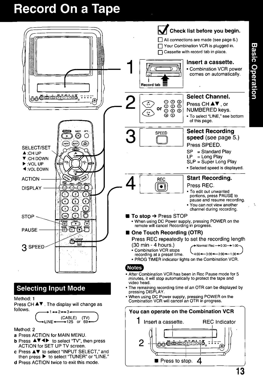 Panasonic PV M939 manual 