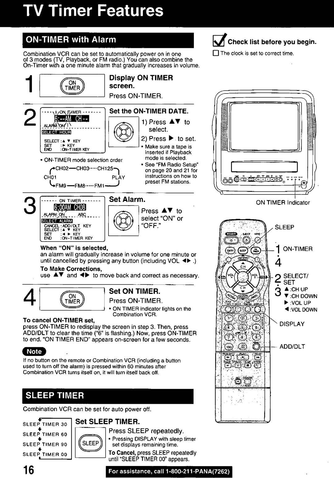 Panasonic PV M939 manual 