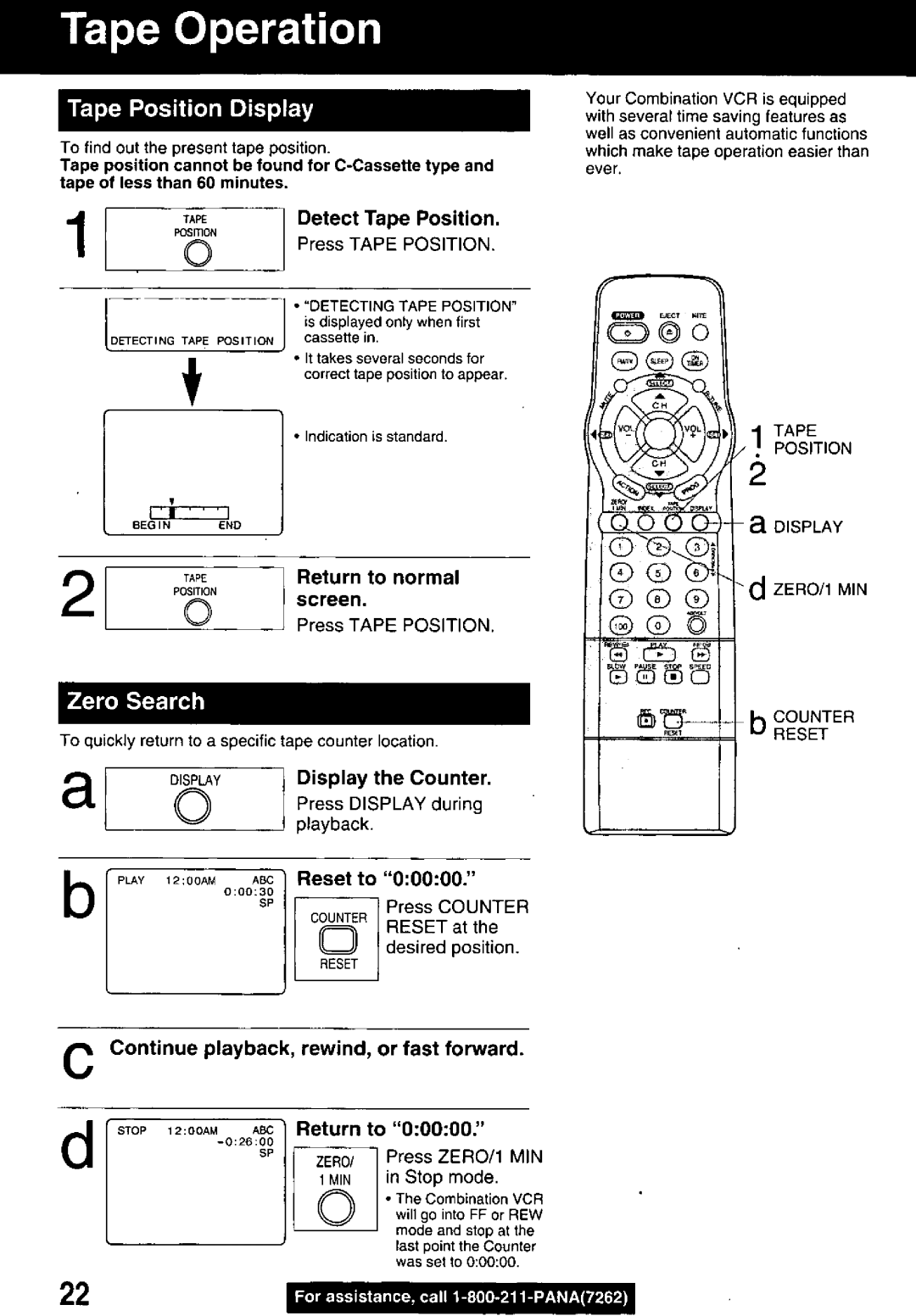 Panasonic PV M939 manual 