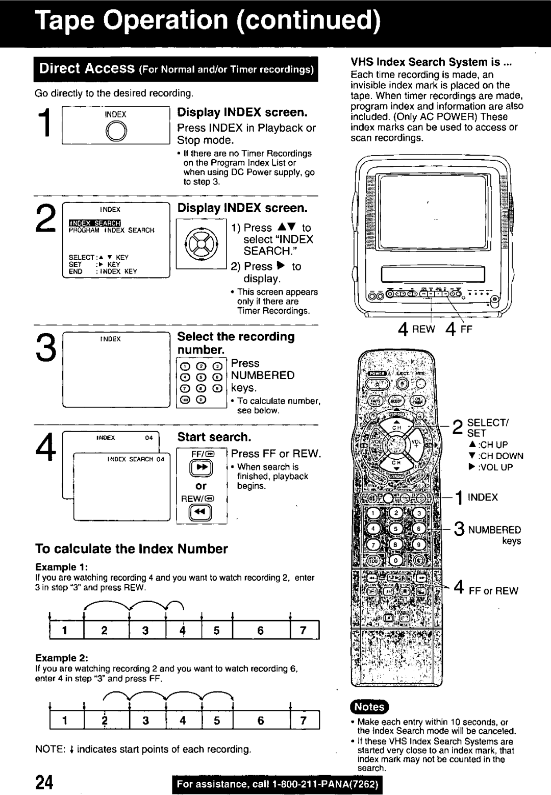 Panasonic PV M939 manual 