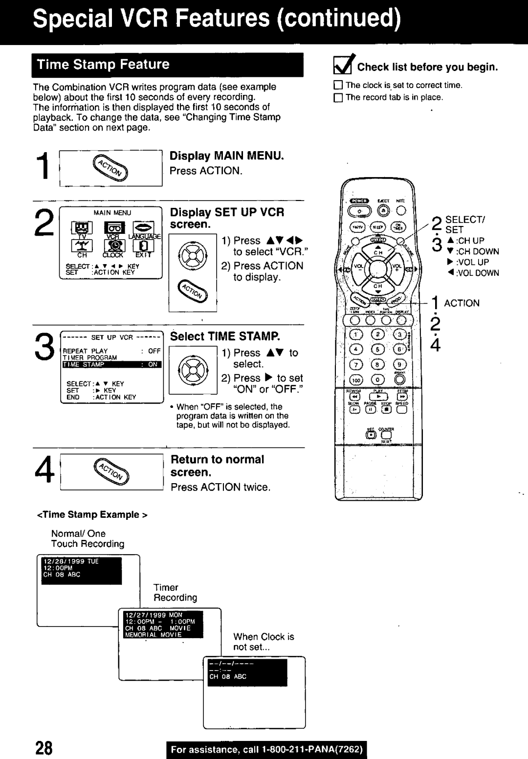 Panasonic PV M939 manual 