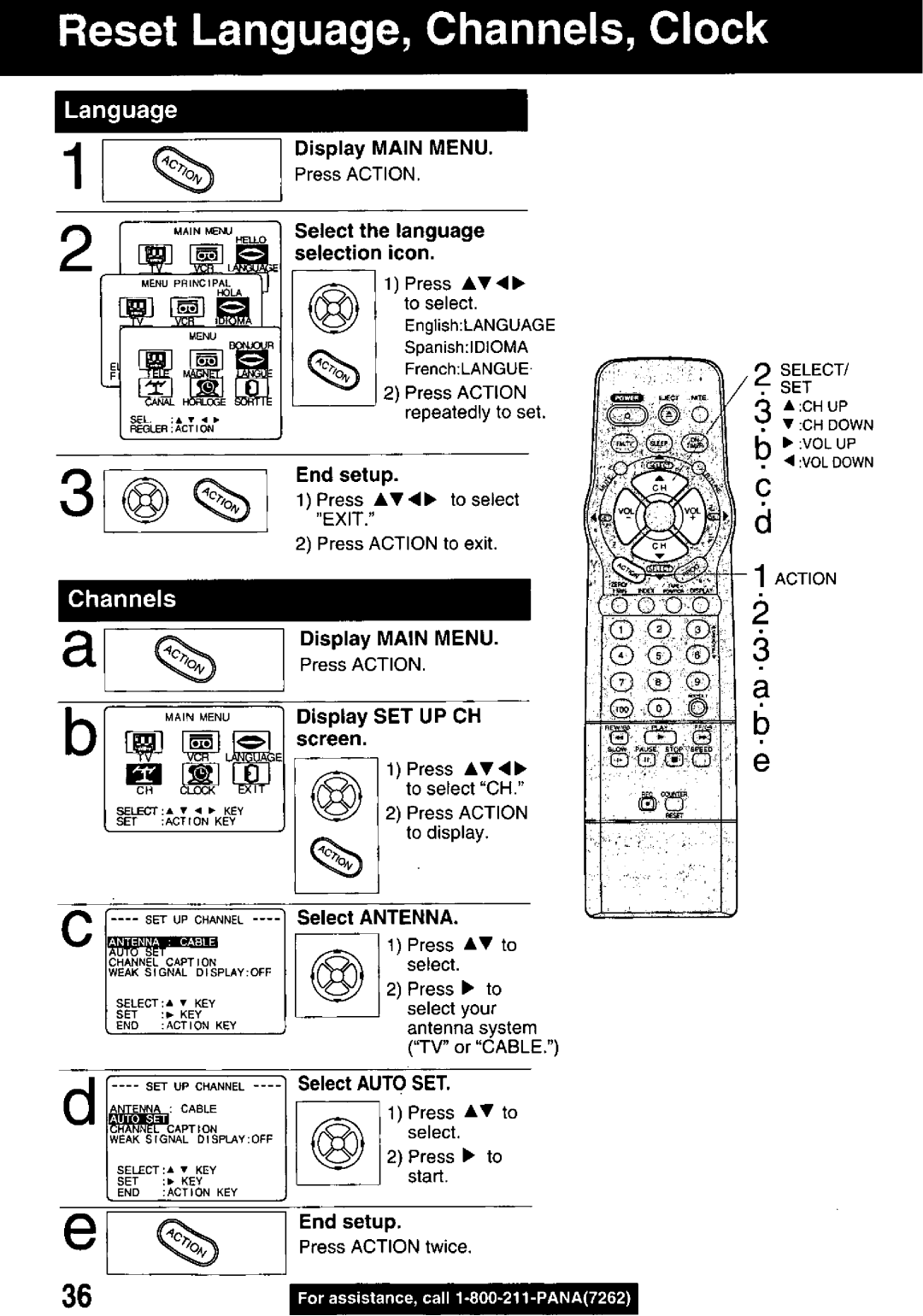 Panasonic PV M939 manual 