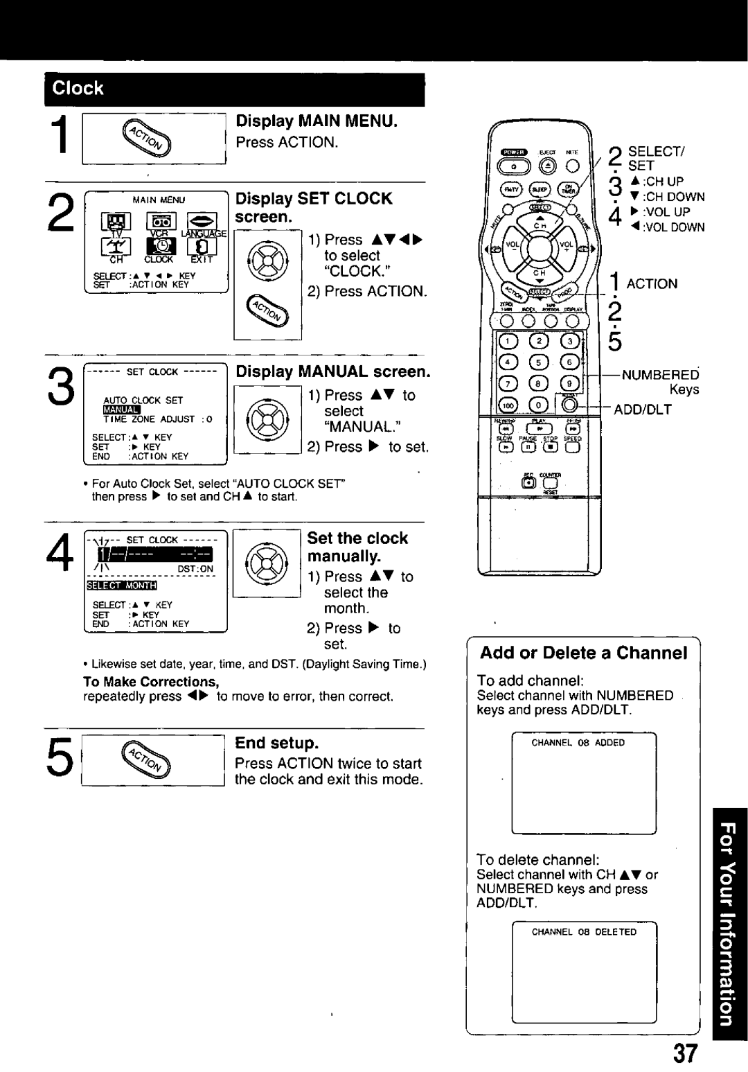 Panasonic PV M939 manual 