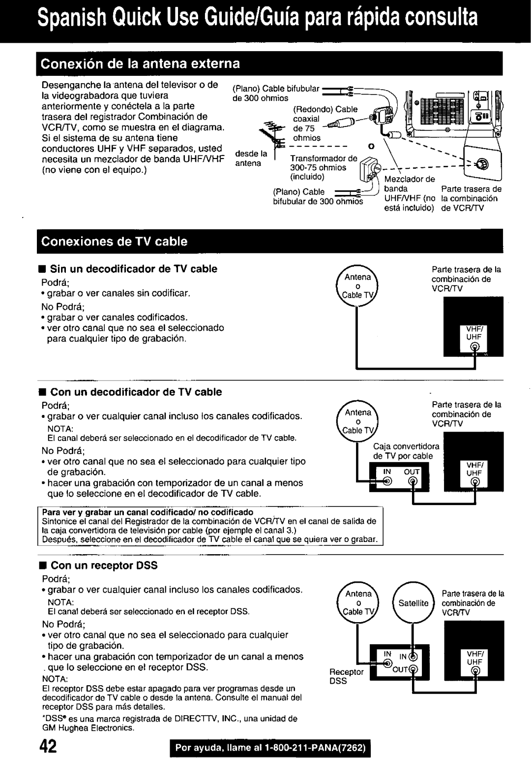 Panasonic PV M939 manual 