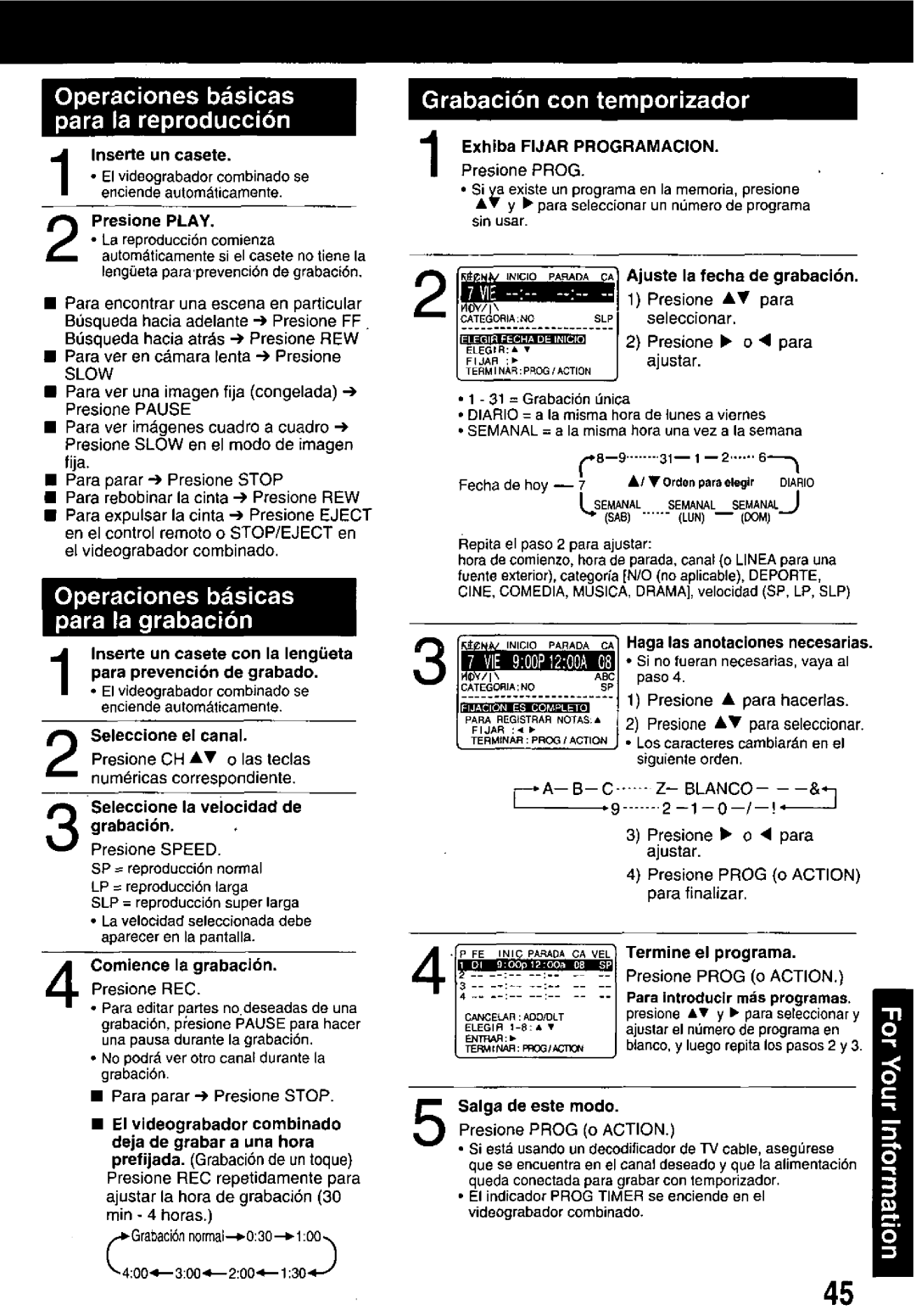 Panasonic PV M939 manual 