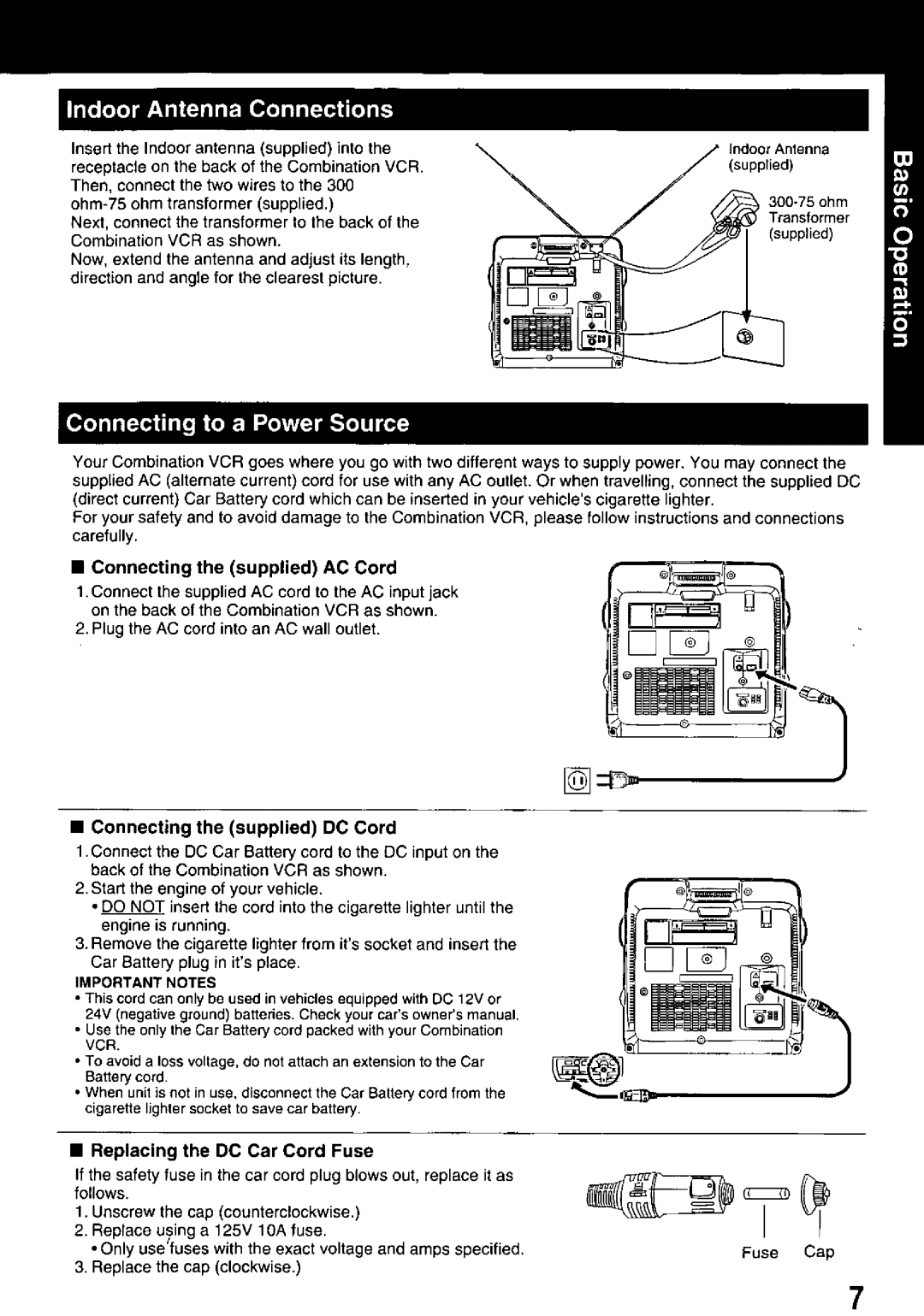 Panasonic PV M939 manual 