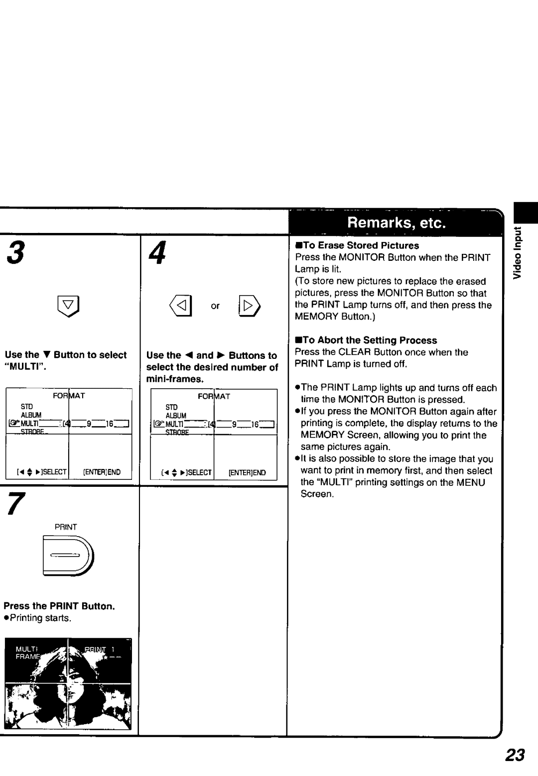 Panasonic PV-PD2000 manual 