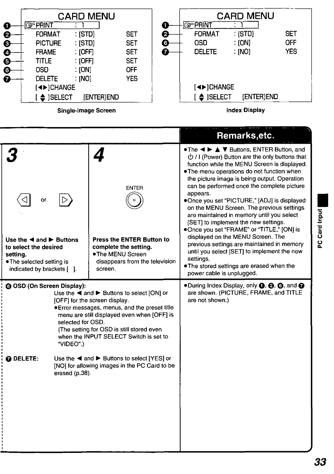 Panasonic PV-PD2000 manual 