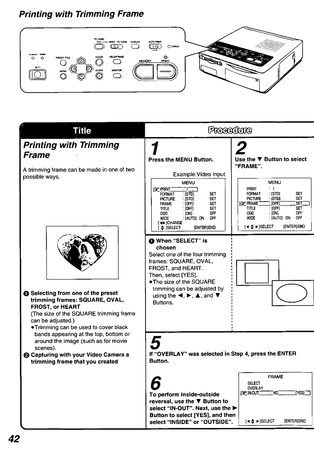 Panasonic PV-PD2000 manual 