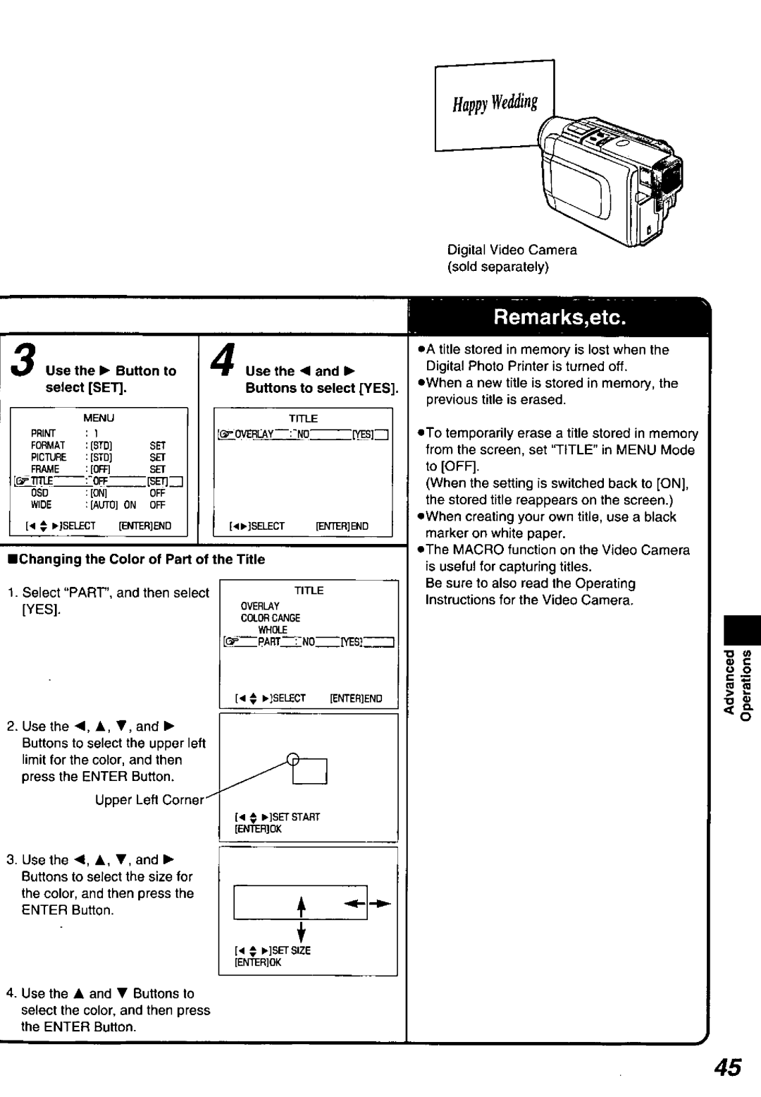 Panasonic PV-PD2000 manual 