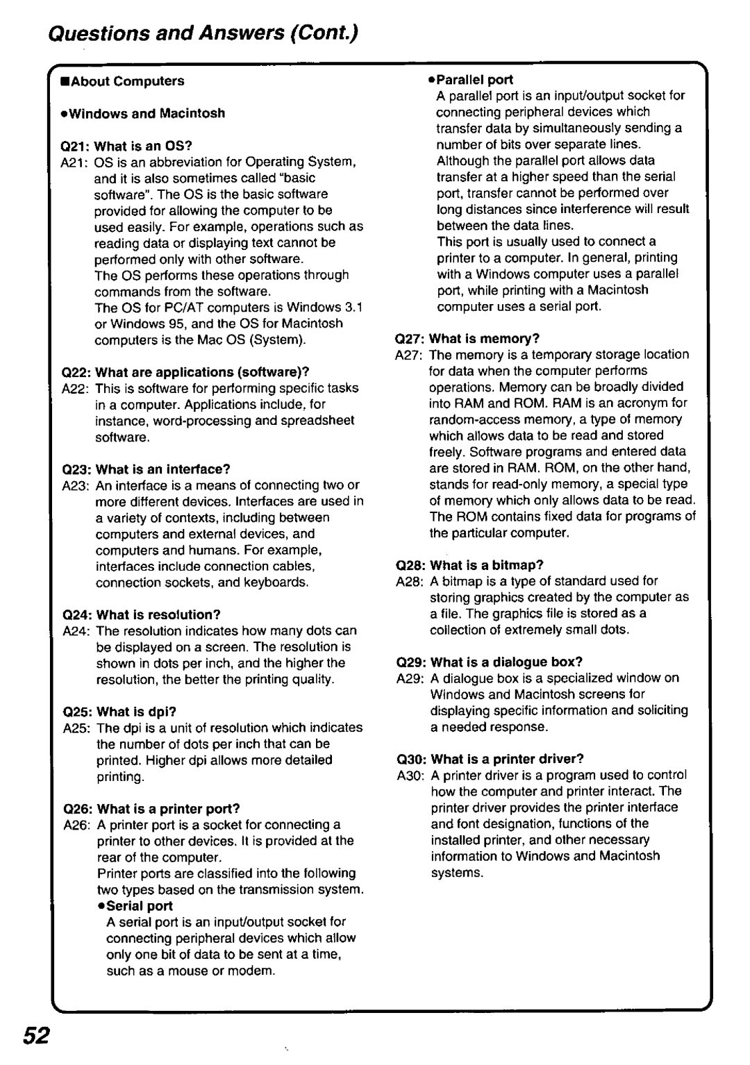 Panasonic PV-PD2000 manual 