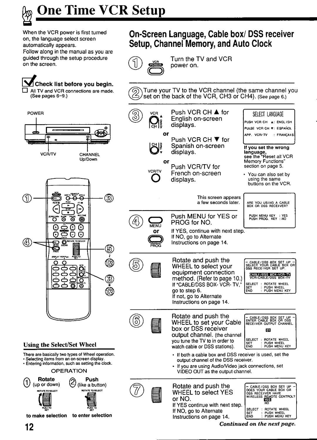 Panasonic PV-S4670 manual 