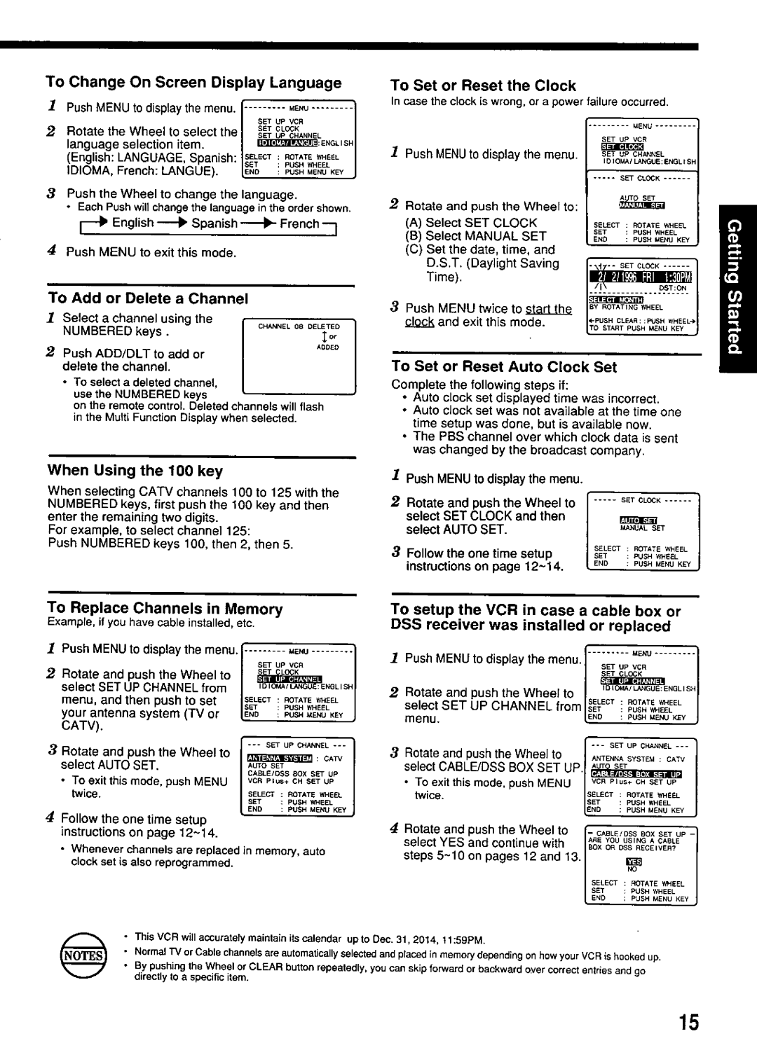 Panasonic PV-S4670 manual 