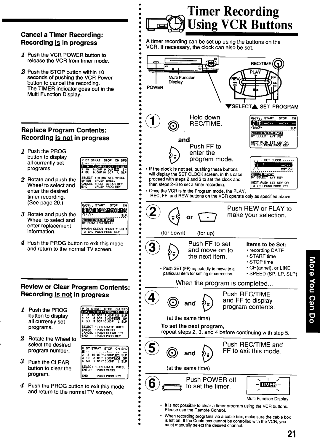 Panasonic PV-S4670 manual 