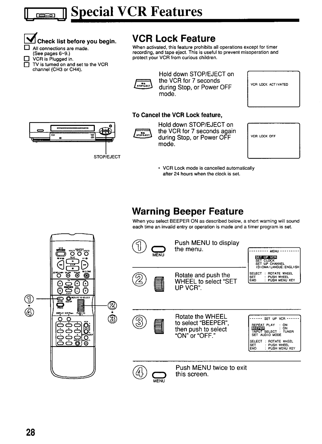 Panasonic PV-S4670 manual 