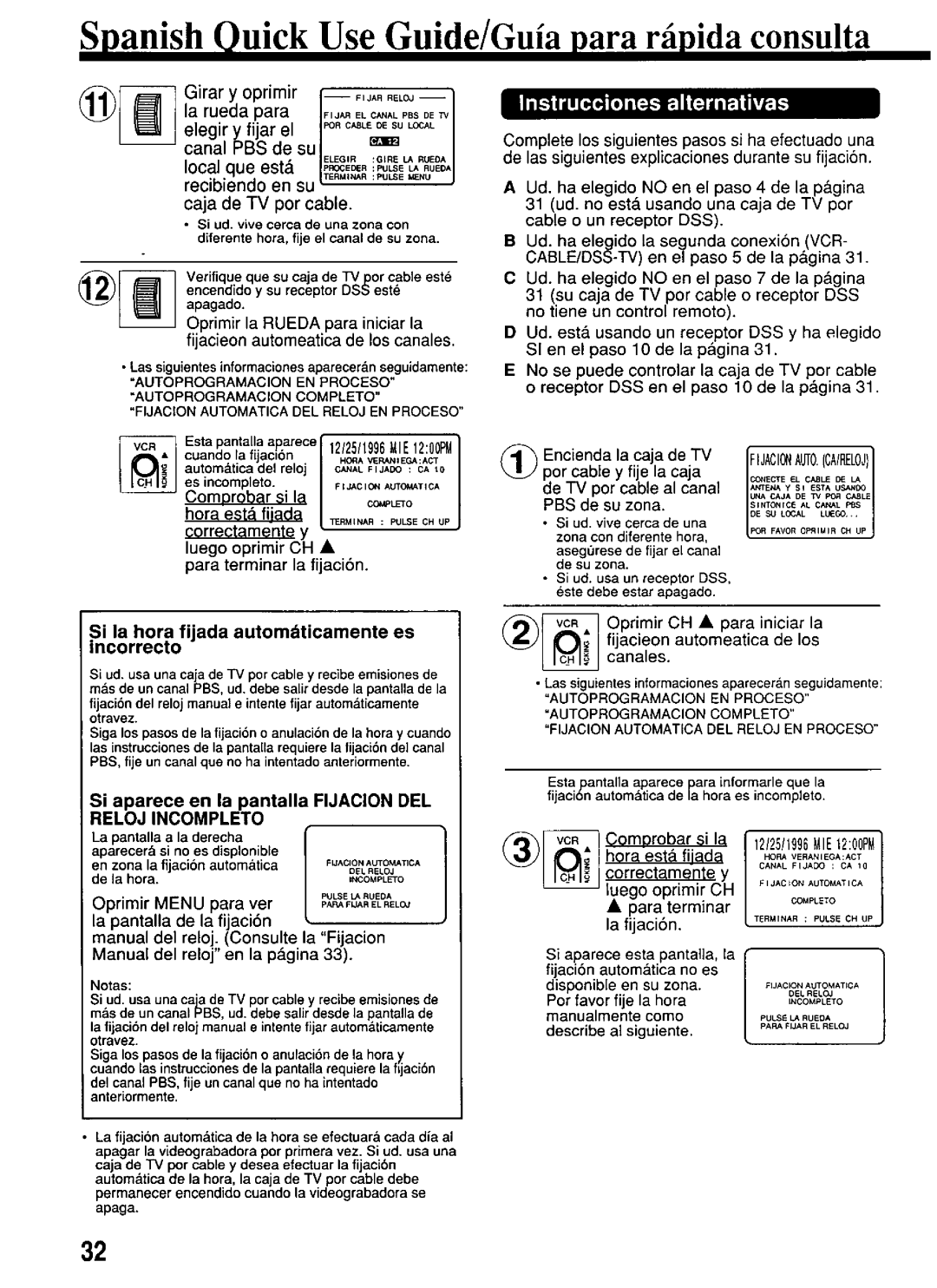 Panasonic PV-S4670 manual 