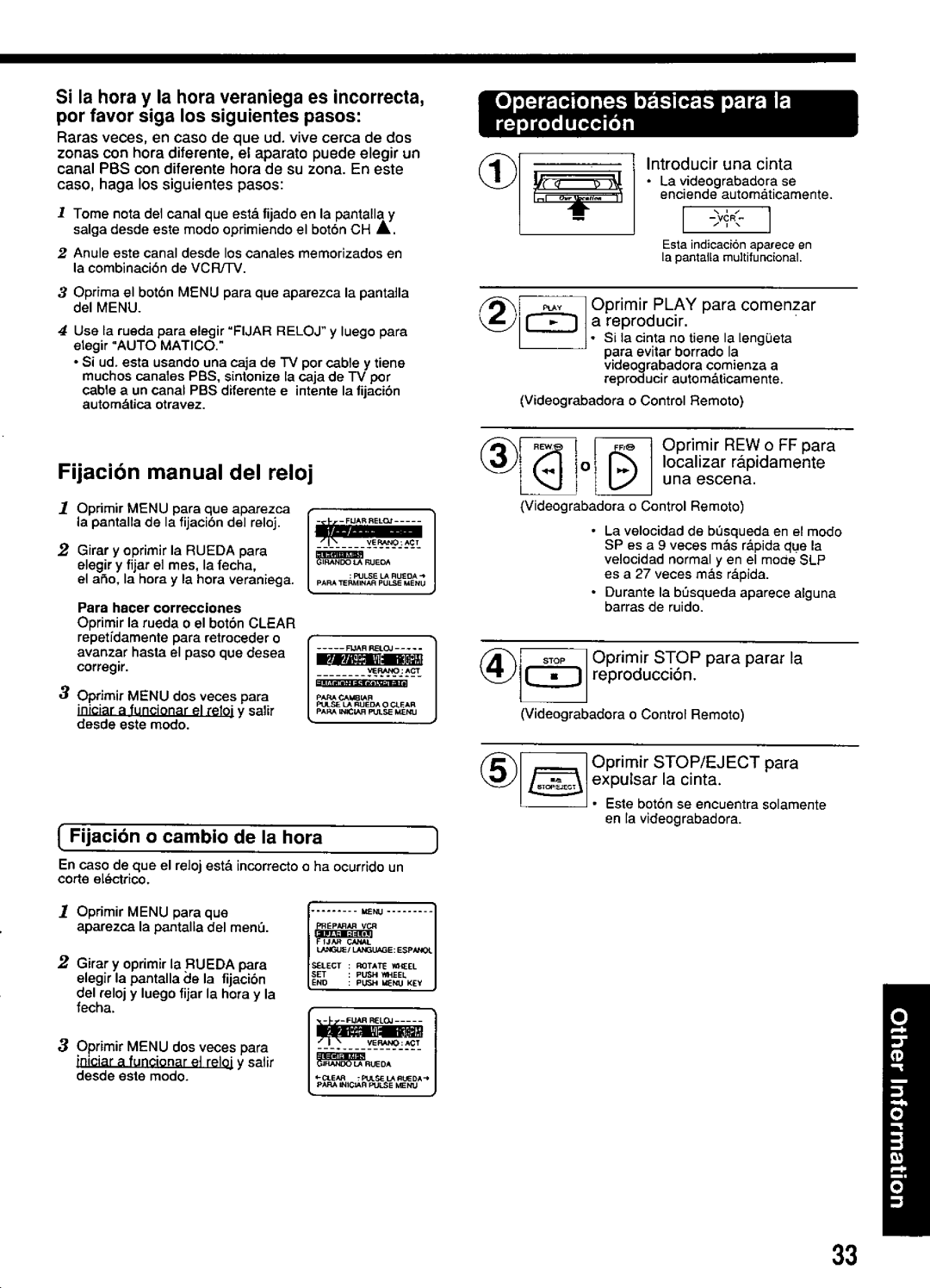 Panasonic PV-S4670 manual 