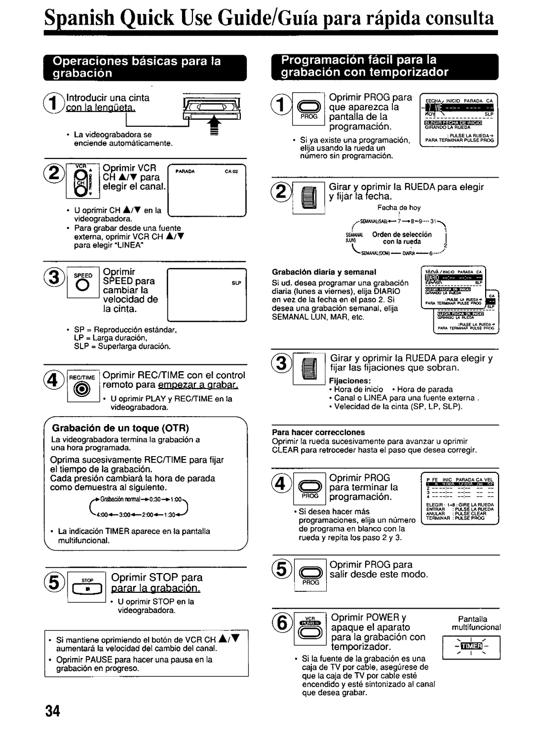 Panasonic PV-S4670 manual 