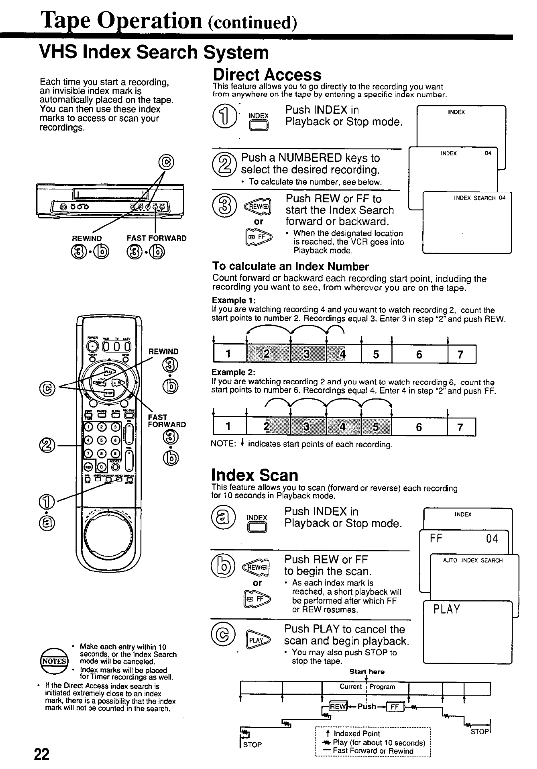 Panasonic PV7455S manual 