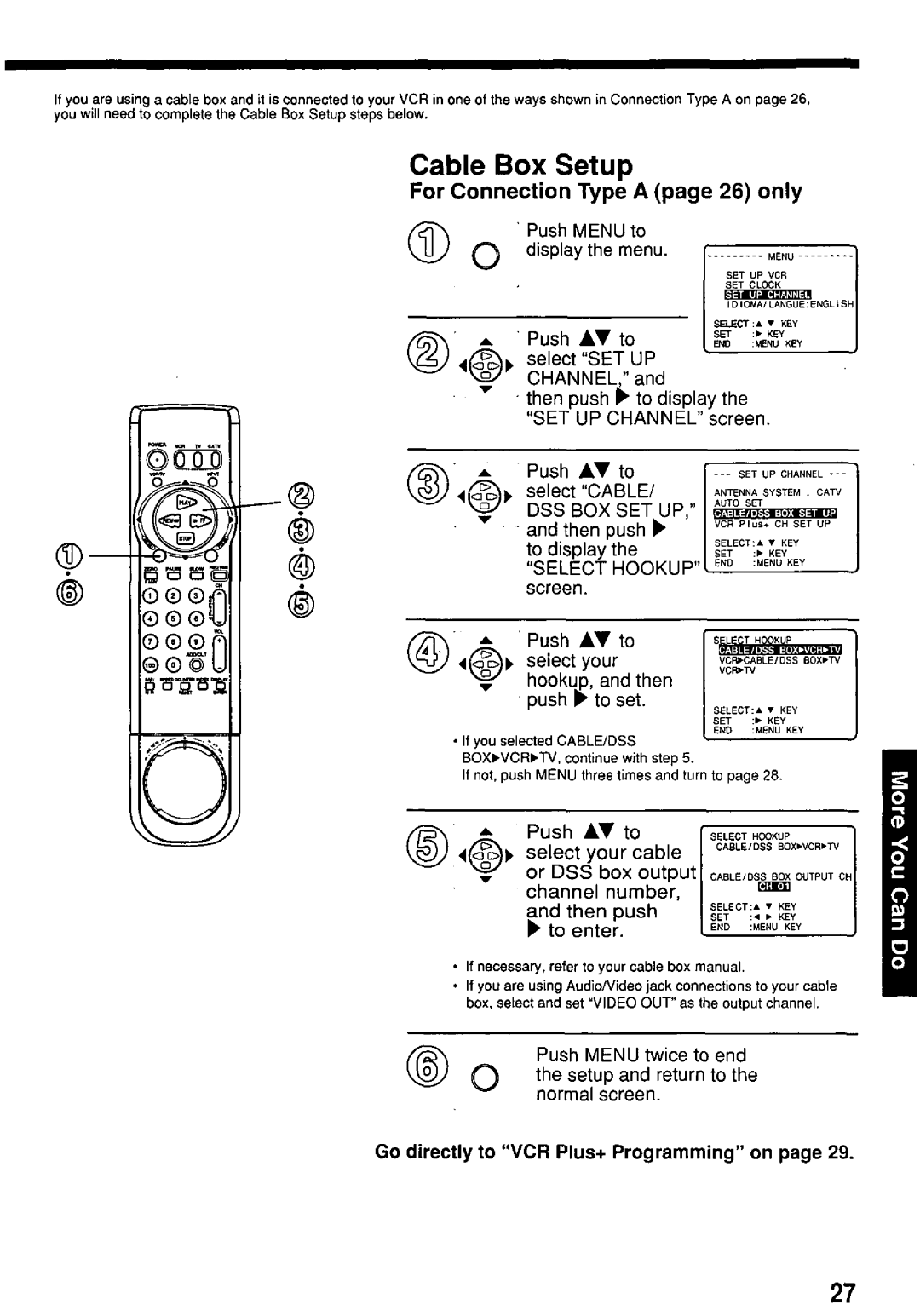 Panasonic PV7455S manual 