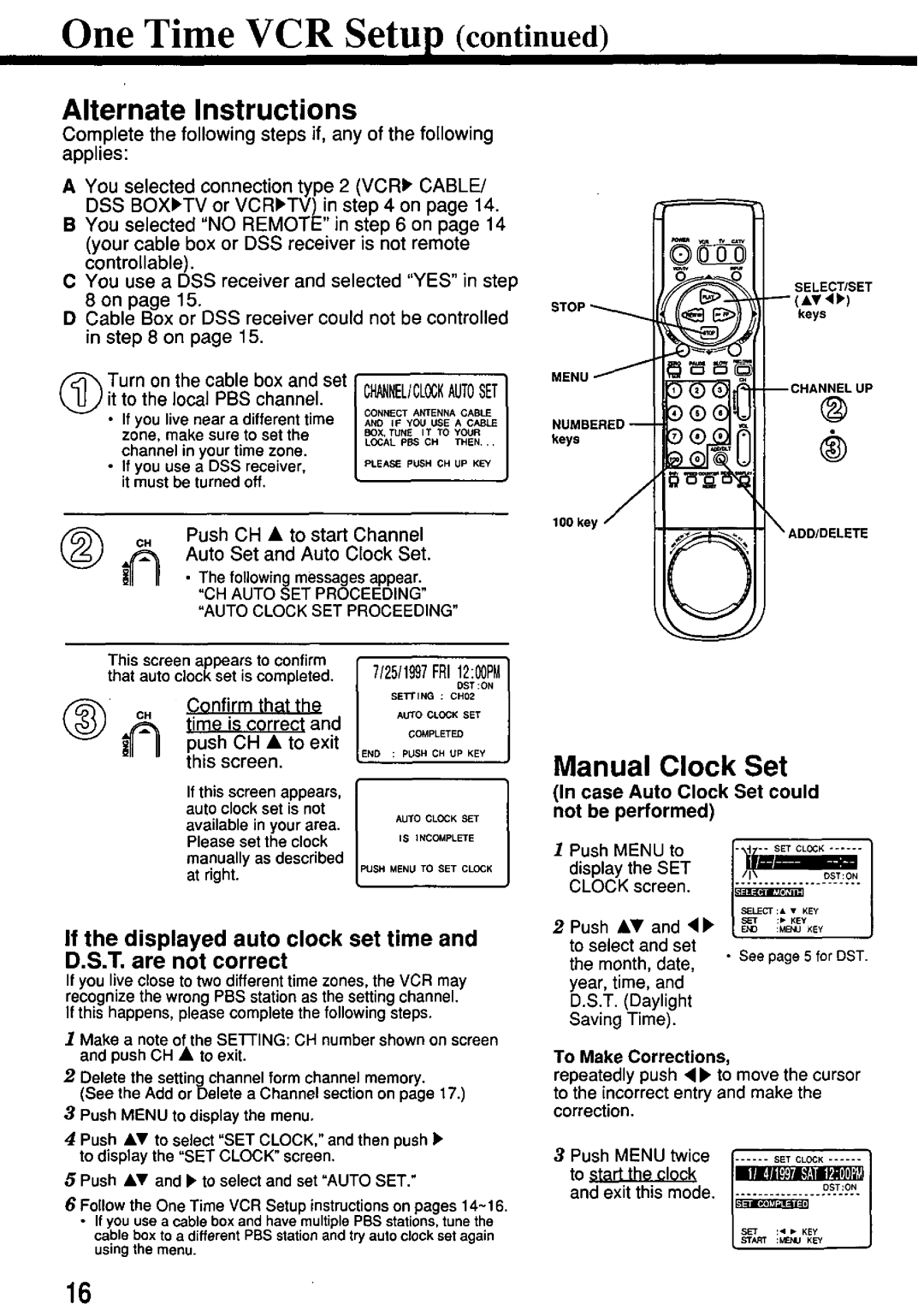 Panasonic PV7665S manual 