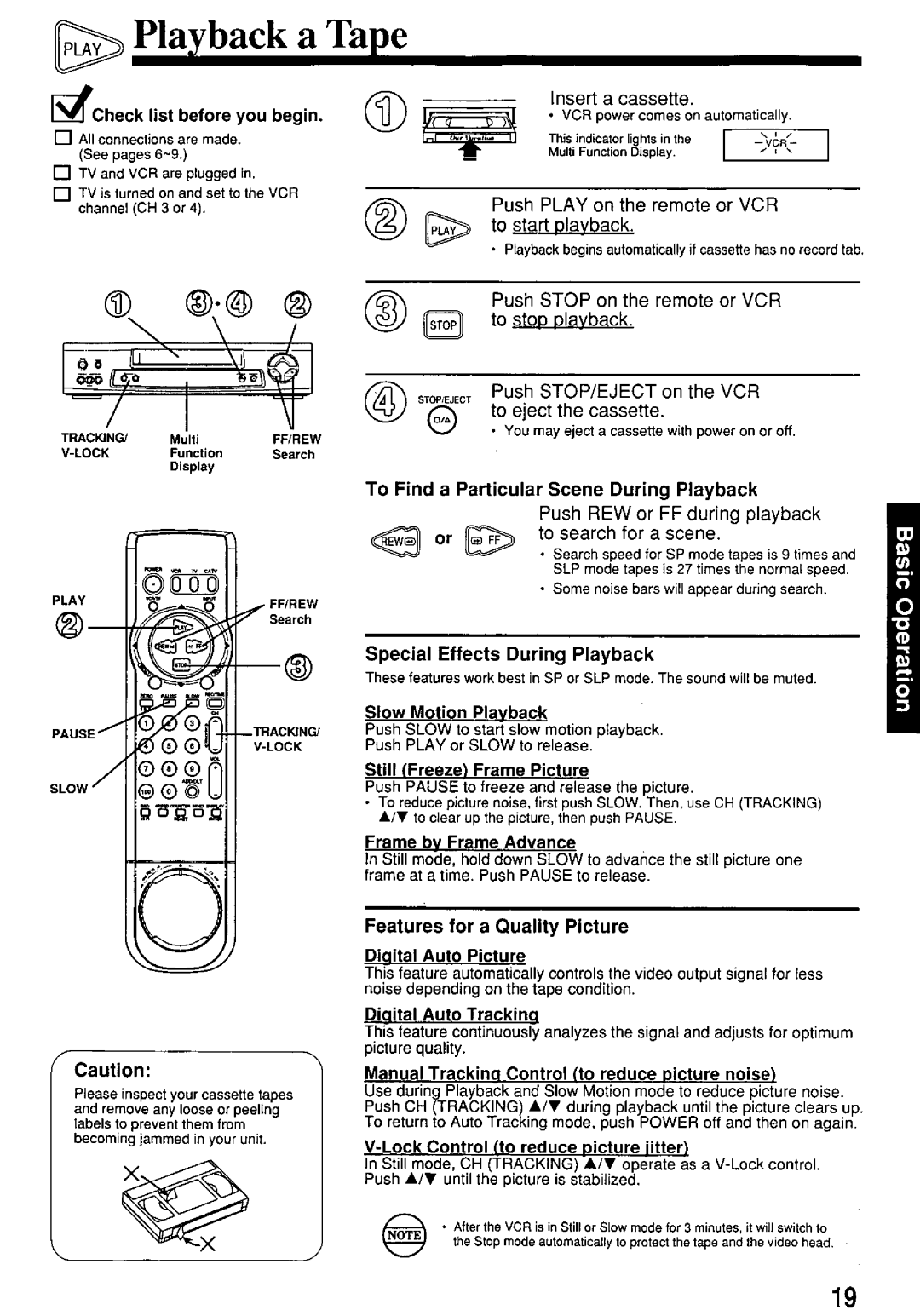 Panasonic PV7665S manual 