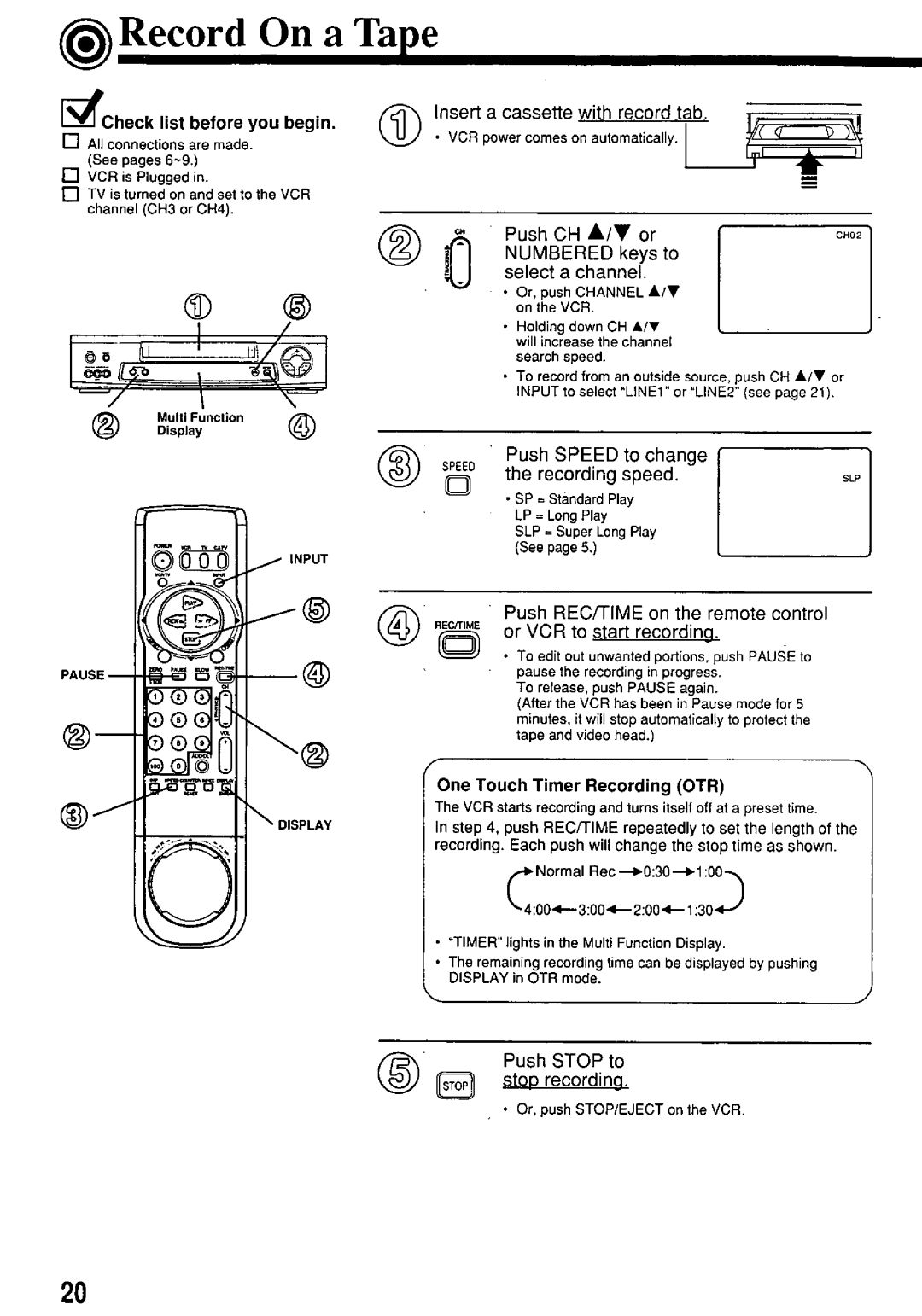 Panasonic PV7665S manual 