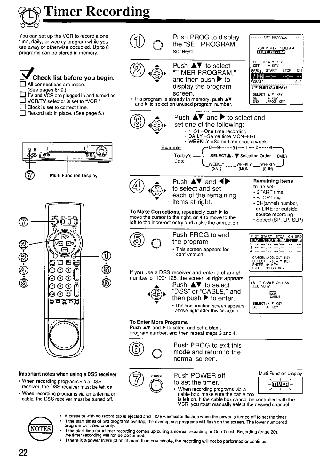 Panasonic PV7665S manual 