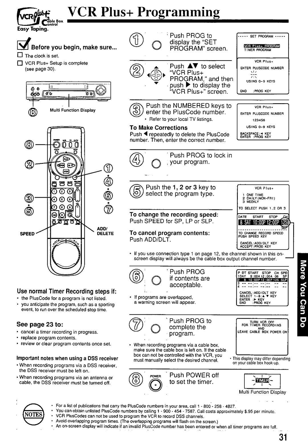 Panasonic PV7665S manual 