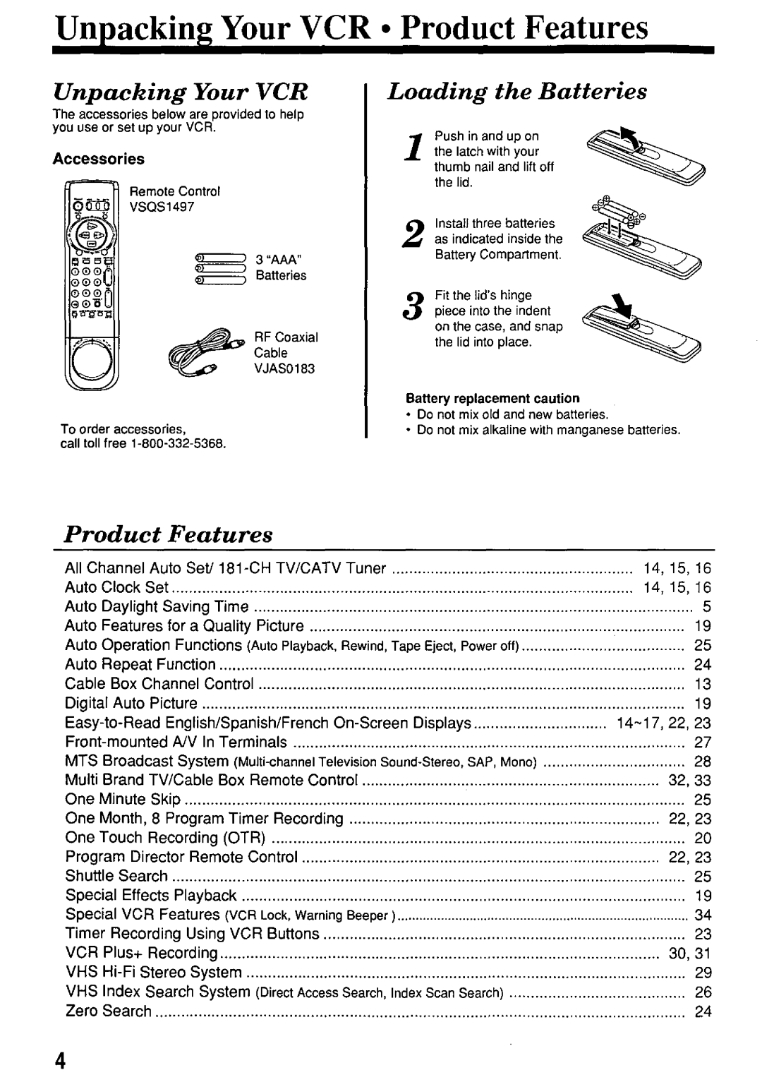 Panasonic PV7665S manual 