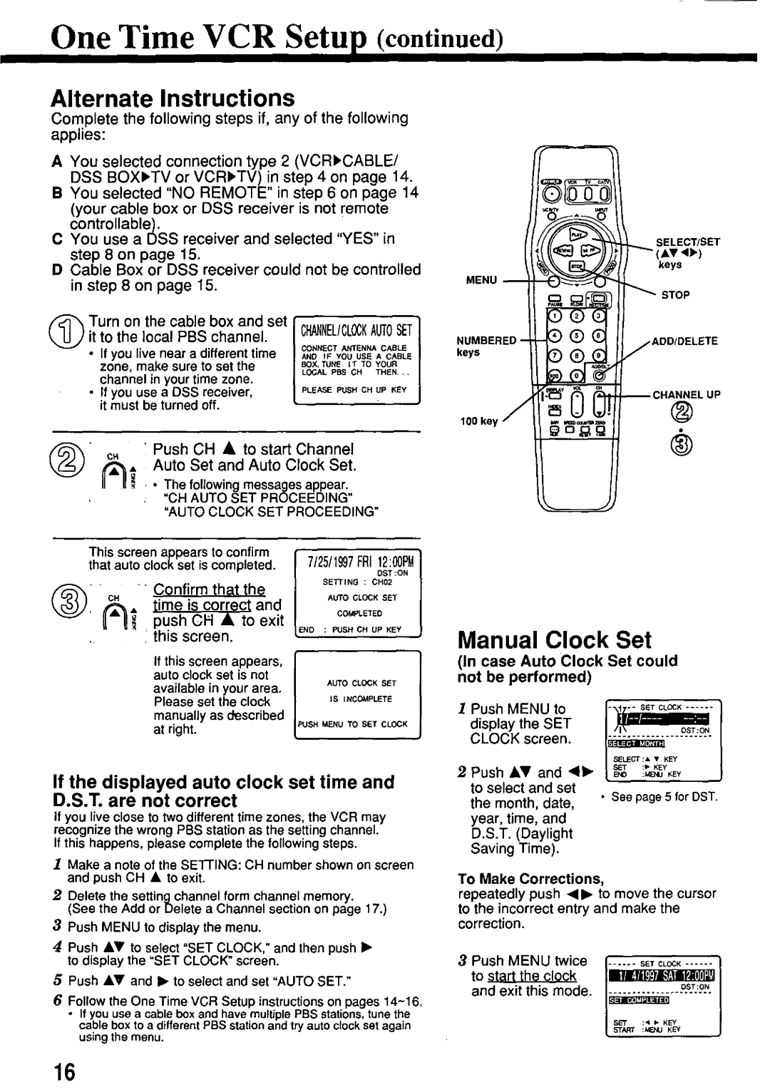 Panasonic PV7667 manual 