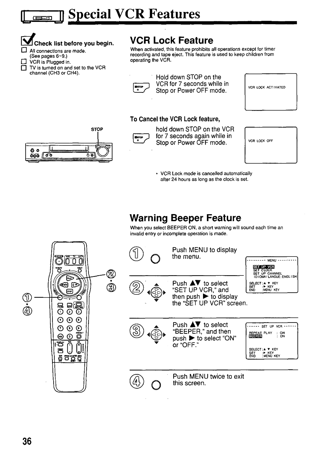 Panasonic PV7667 manual 