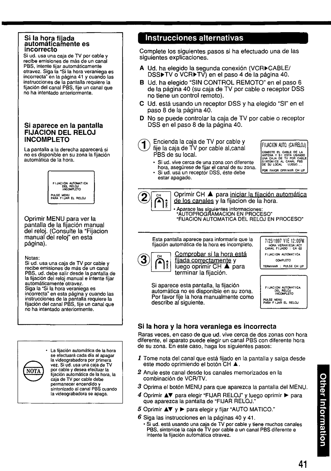 Panasonic PV7667 manual 