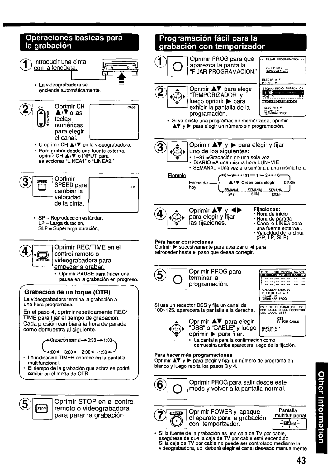 Panasonic PV7667 manual 