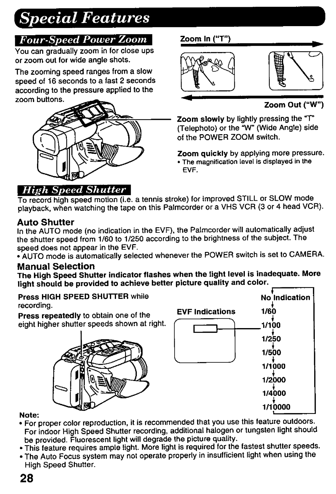 Panasonic PVD526 manual 