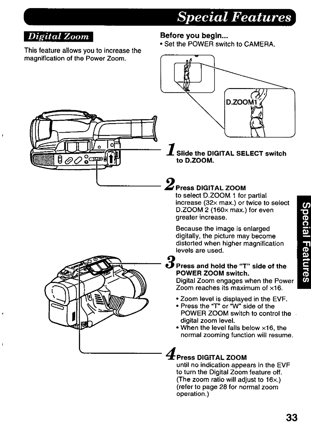 Panasonic PVD526 manual 