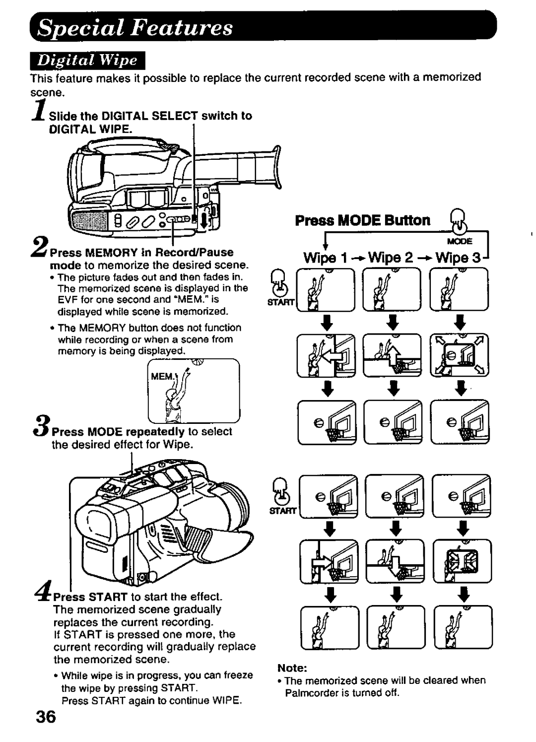 Panasonic PVD526 manual 