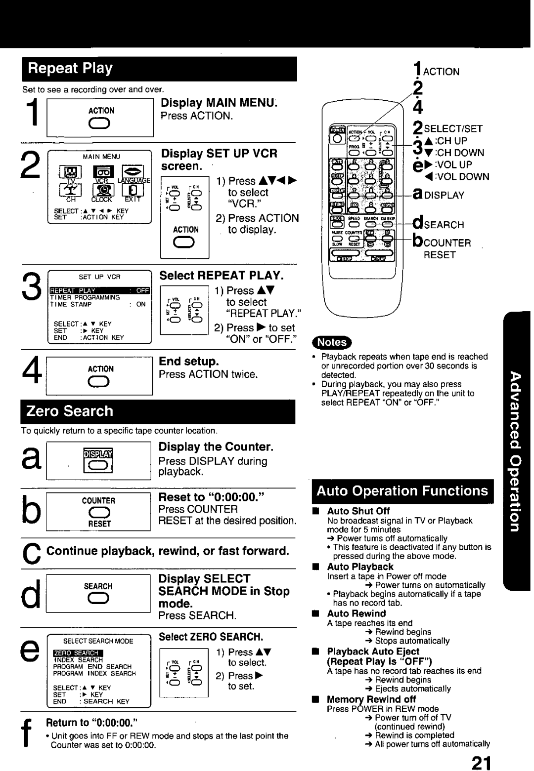 Panasonic PVQ-1310, PVQ-2510 manual 