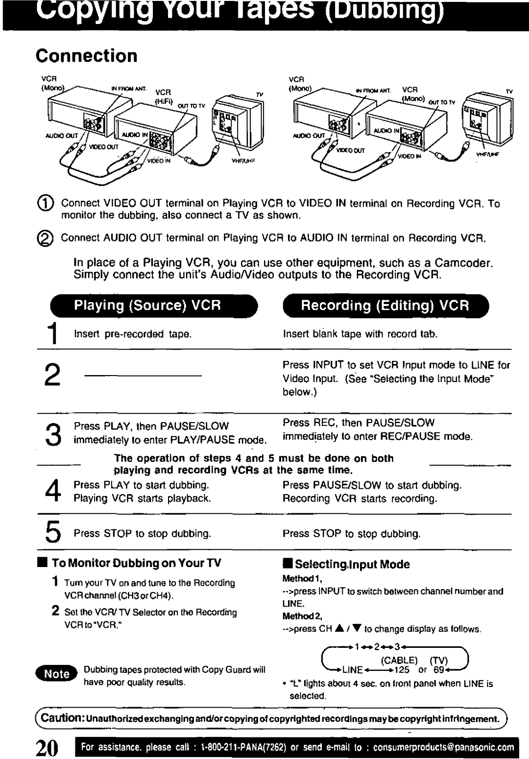 Panasonic PVQ-V201 manual 