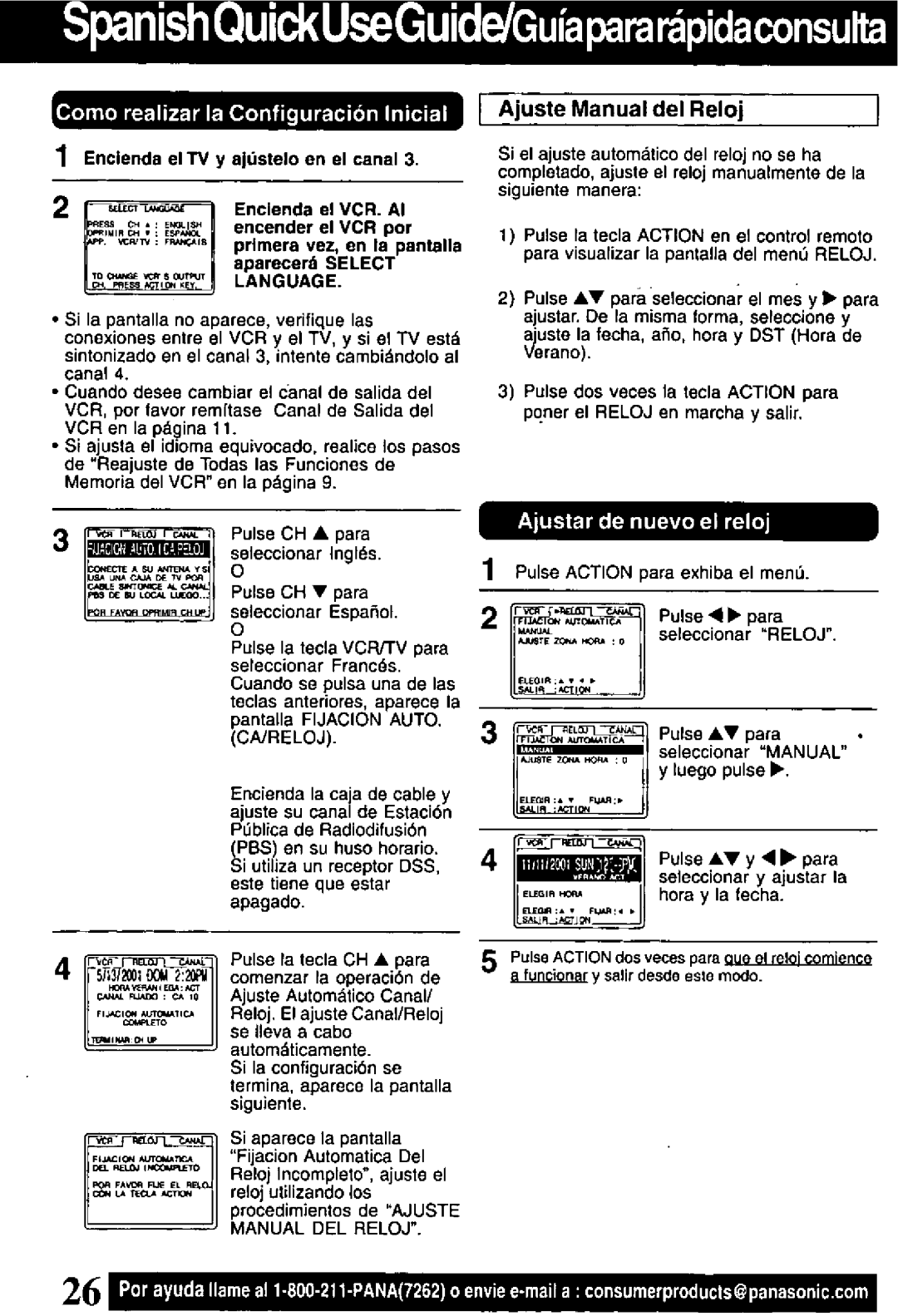 Panasonic PVQ-V201 manual 